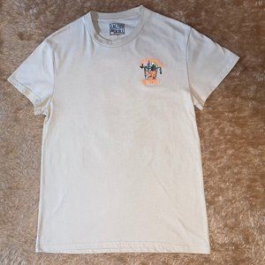 Cactus & Skull Tan T-shirt Size Med